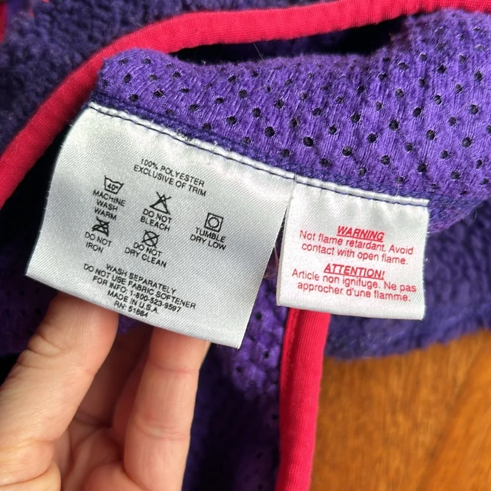 Rare Vintage Patagonia Deep Pile Kayaking Fleece Women’s Small - Picture 5 of 6